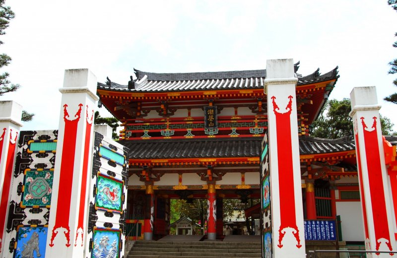 <p>&#39;Sanmon&#39;, the outer gate, is the first temple building you will see</p>